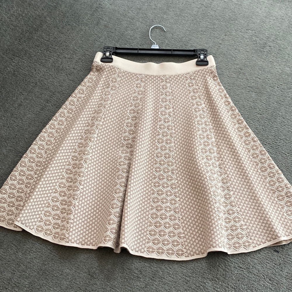NWOT - Ivanka Trump Jacquard Knit Circle Flare Skirt